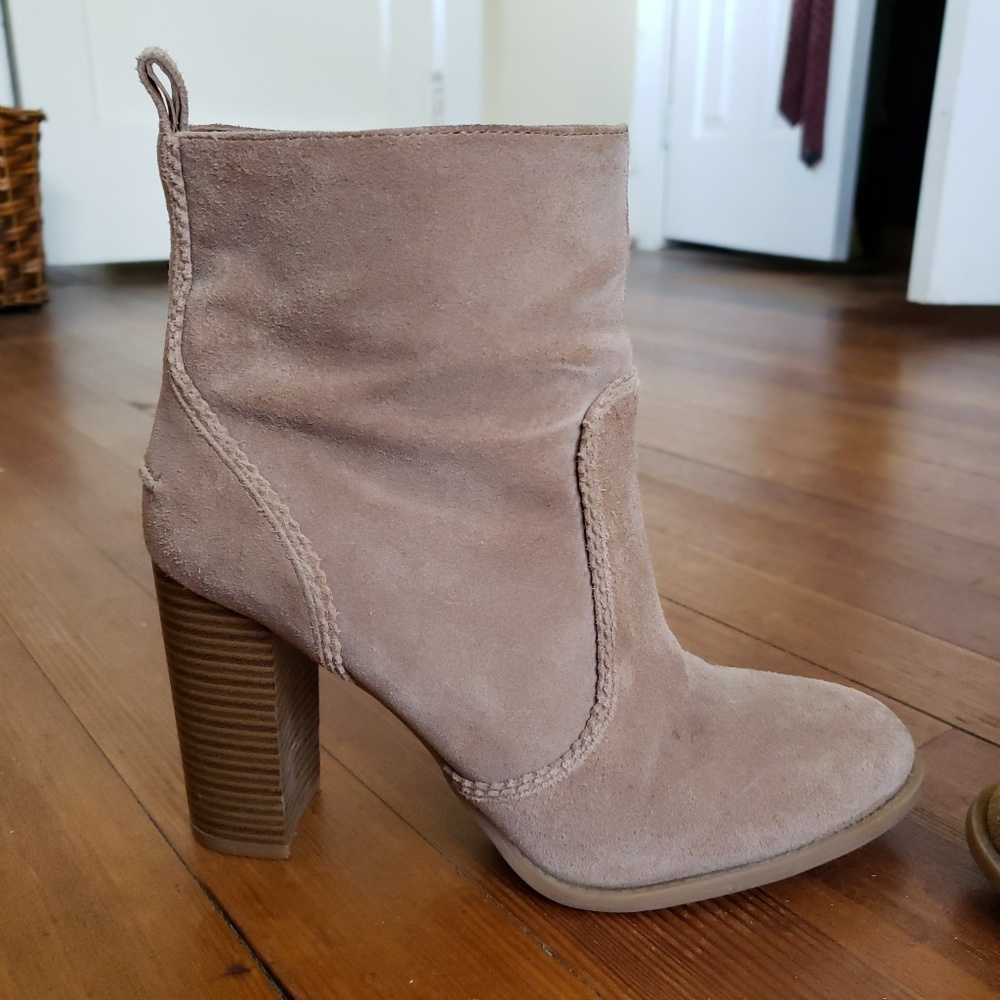 Nine west leather booties